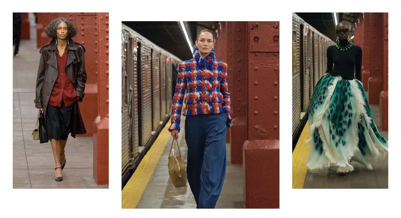 Матье Блази представил коллекцию Chanel Métiers d’Art 2026 в метро Нью-Йорка