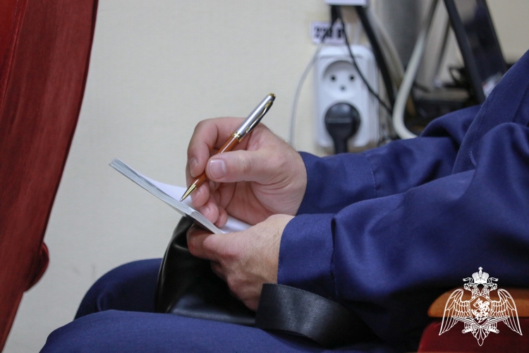 В Управлении Росгвардии по Ставропольскому краю подвели итоги работы с руководителями субъектов федерального государственного контроля в 2025 году