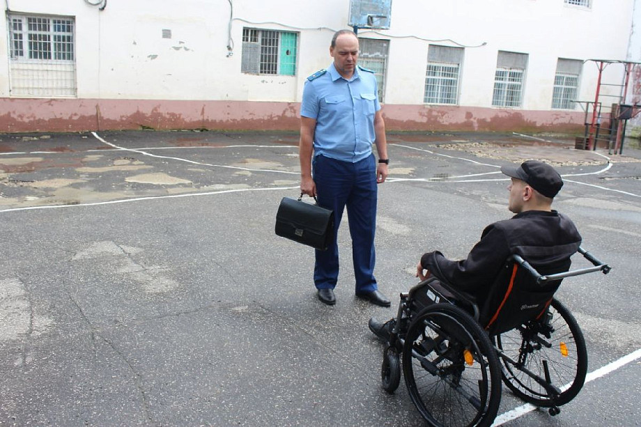 Осужденный-инвалид во Владимирской области получил коляску