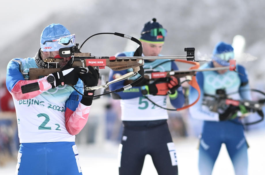 Российский Олимпийский чемпион по биатлону