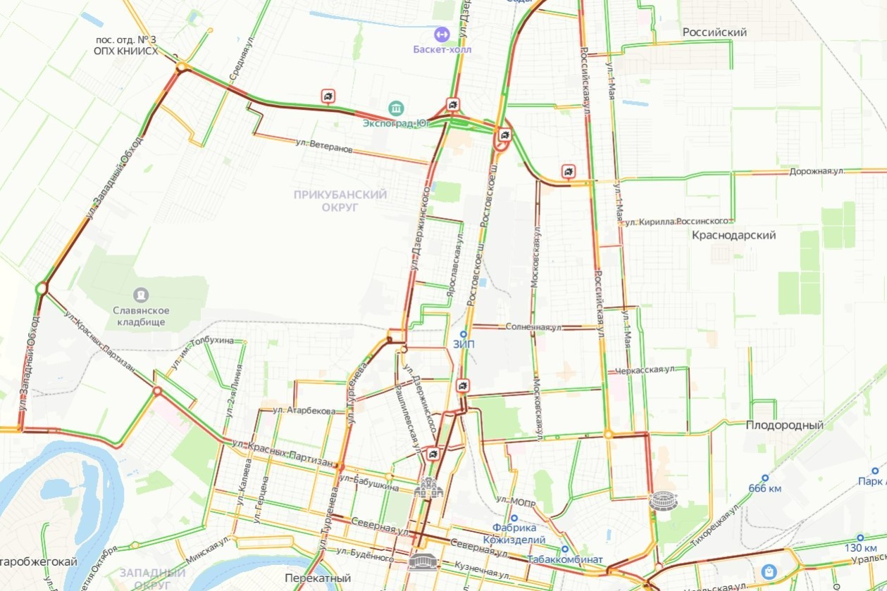 Карта дождя краснодар