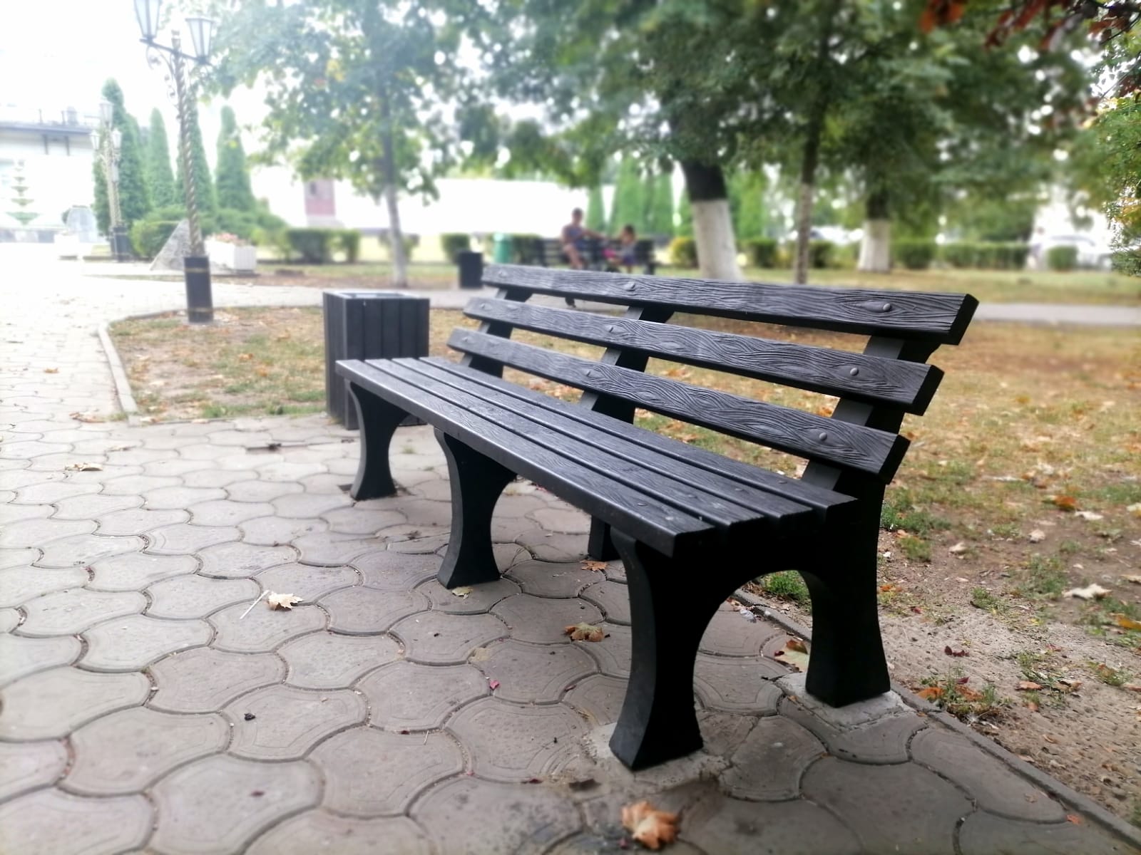 материал для скамейки из пластика