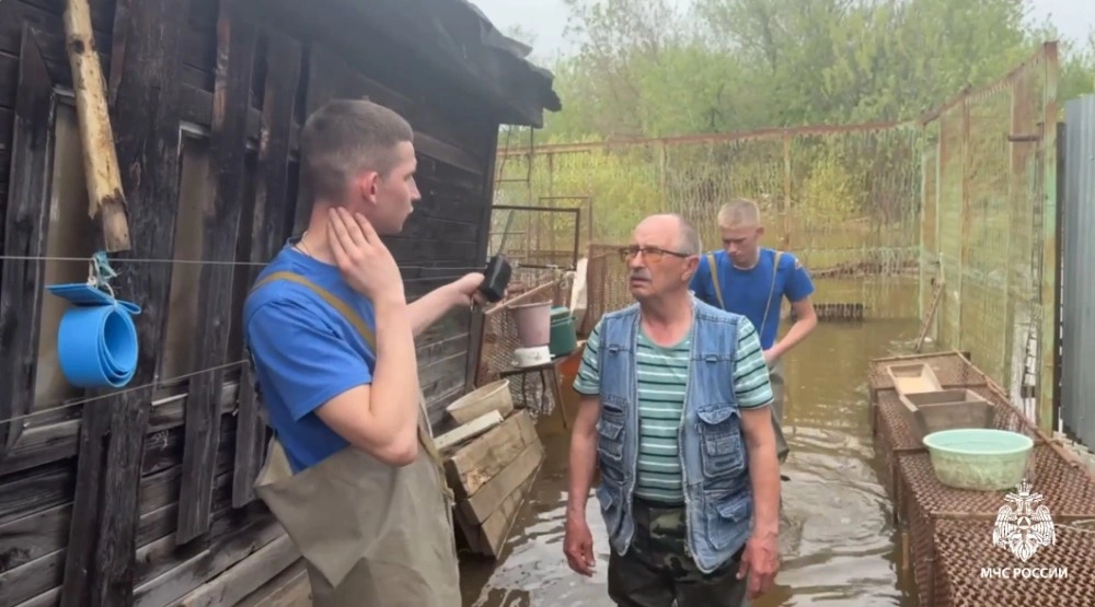 Прорыв плотины в Можге