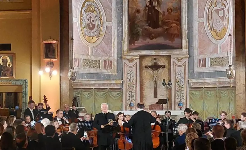 Российский оркестр принял участие в гала-концерте в Риме