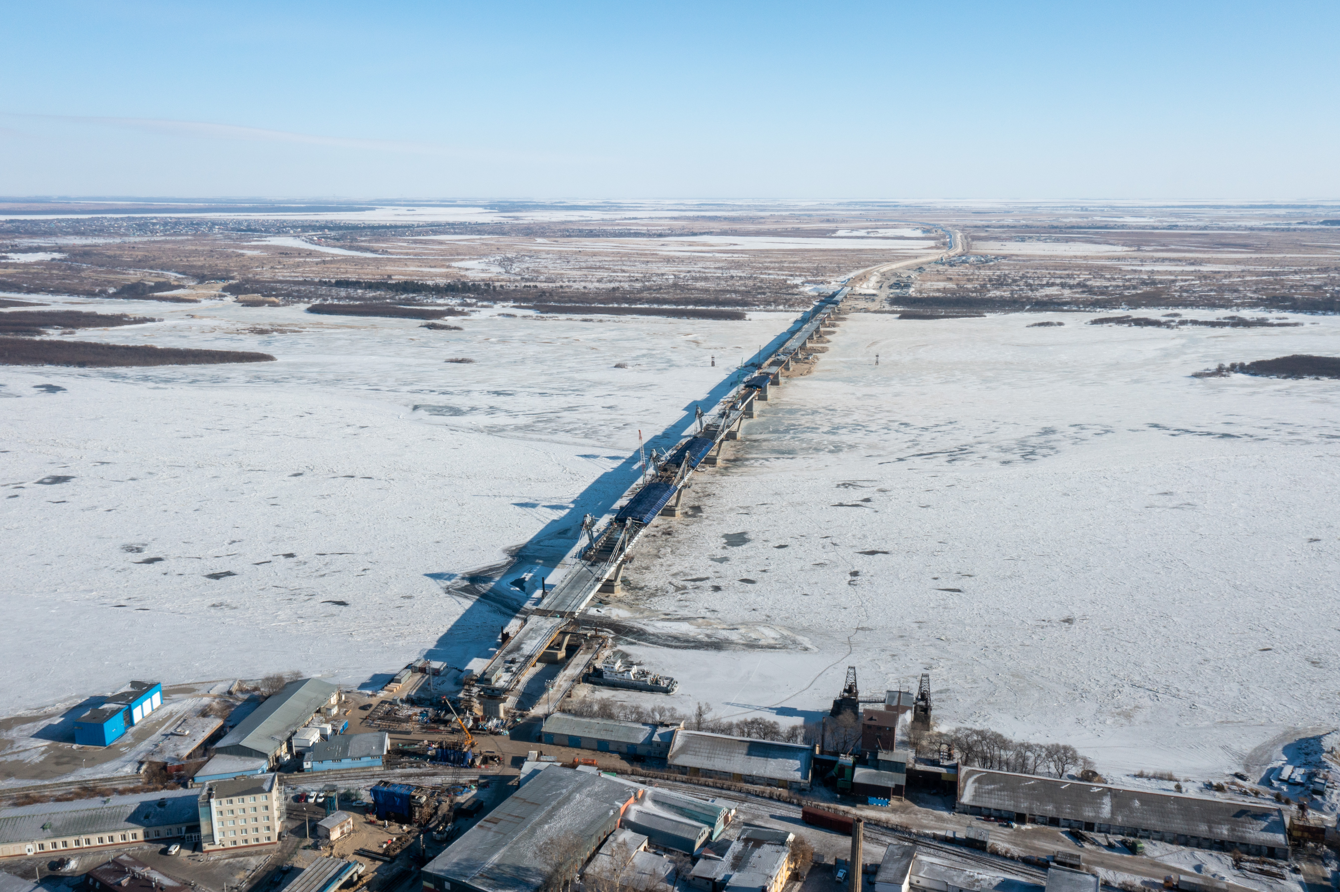 Благовещенск амурская область мост через зею