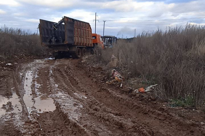 Состояние объездной дороги.