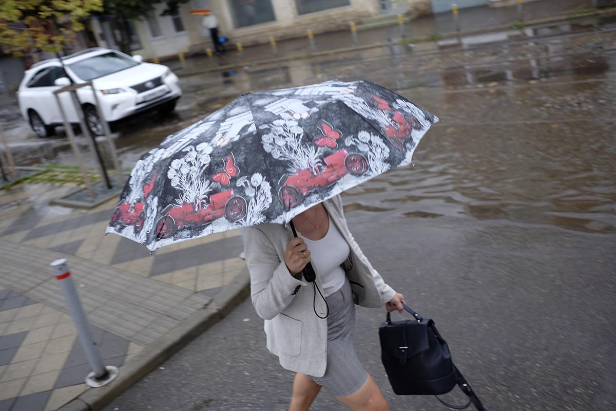 Холодный атмосферный фронт захватит Краснодарский край