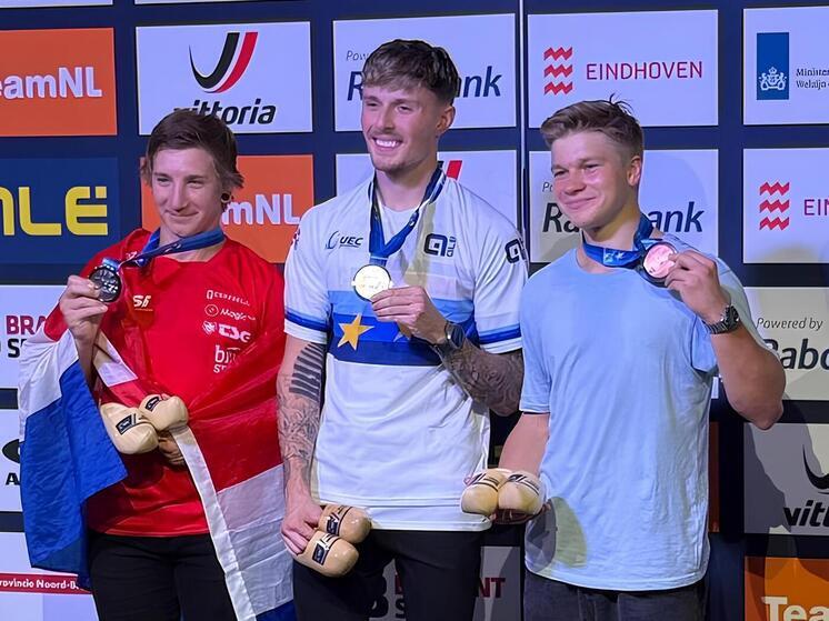 Петербуржец взял бронзу на чемпионате Европы по велоспорту BMX-фристайл