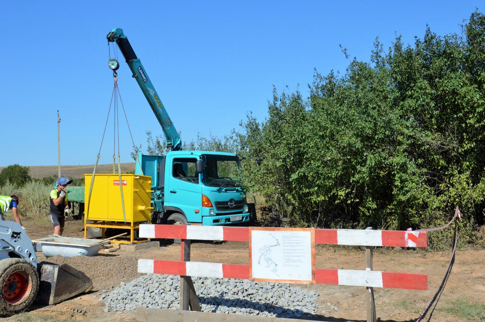 В Белокалитвинском районе завершено строительство межпоселкового газопровода протяженностью 30,84 км
