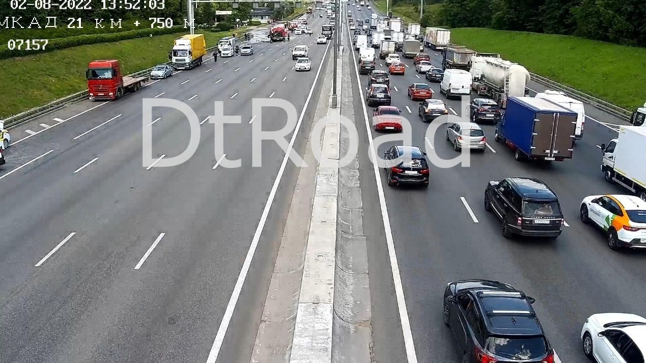 Фура валдберис попала в дтп
