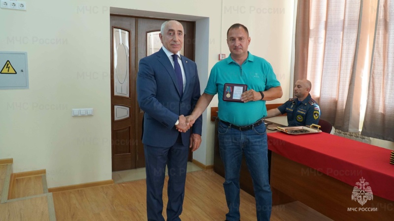 В Главном управлении отметили 98-ю годовщину Государственного пожарного надзора