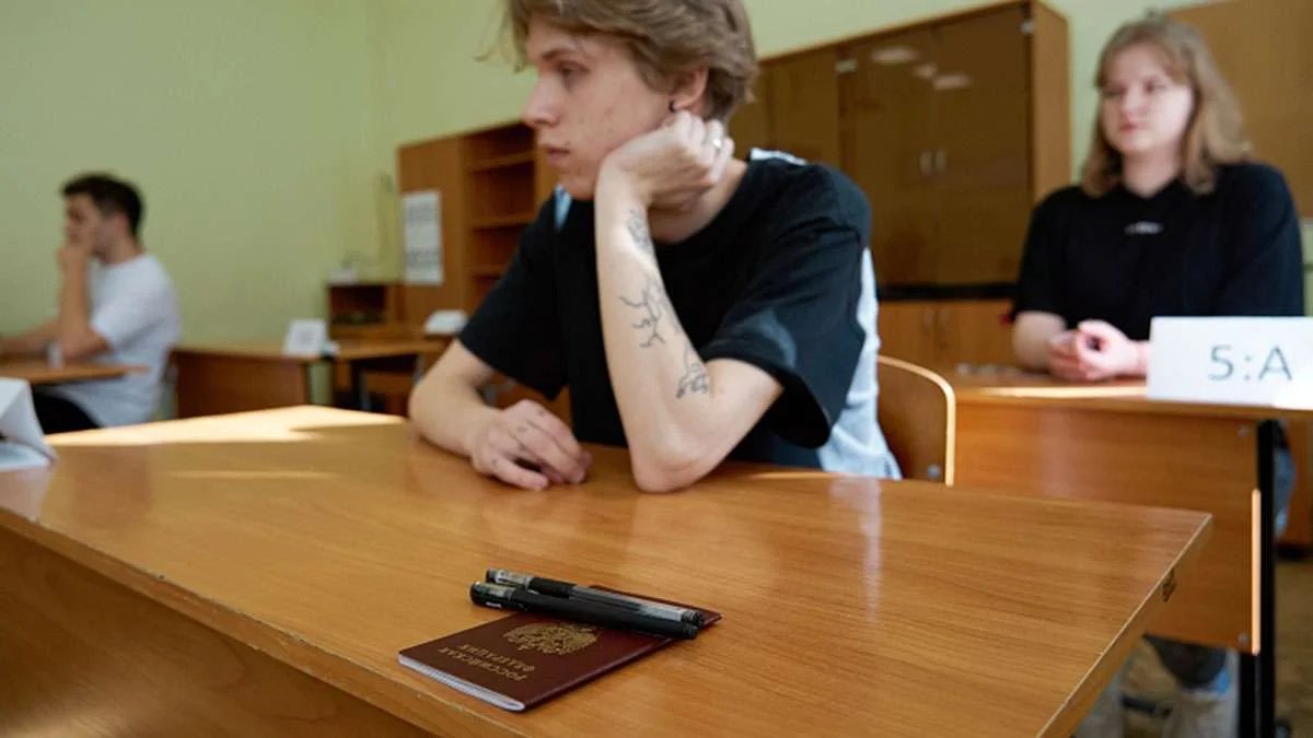 Сдача экзаменов в китае