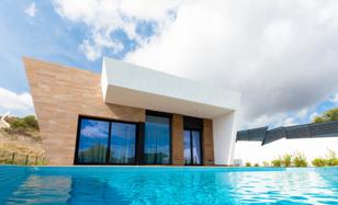 Новая вилла с бассейном и садом в современном жилом комплексе, Бенидорм, Испания за 459 000 €