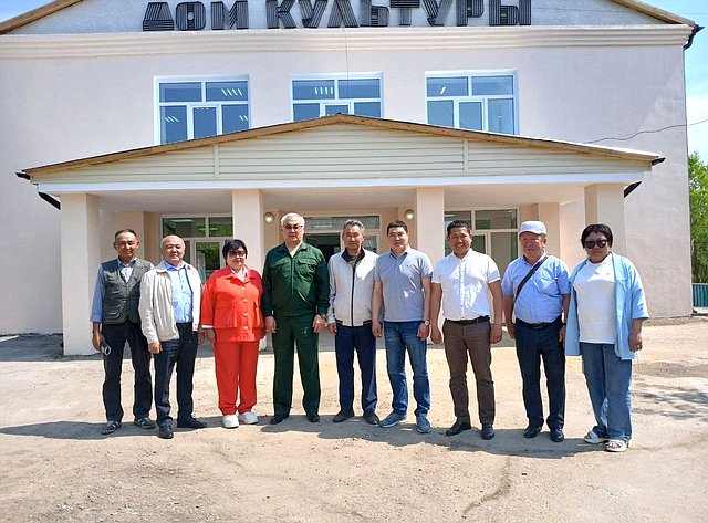 Баир Жамcуев посетил социально значимые объекты Агинского Бурятского округа