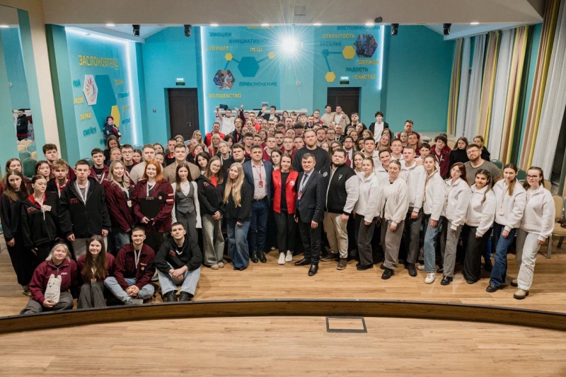 Участники 3 дня модуля Время молодых.Студенты