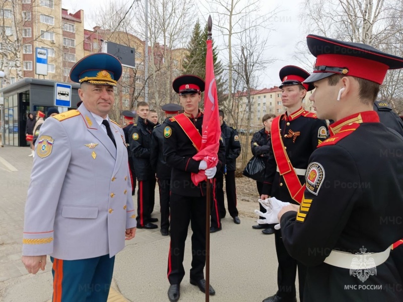 Начальник Главного управления Пётр Кугуй поздравил ветеранов Великой Отечественной войны с Днём Победы