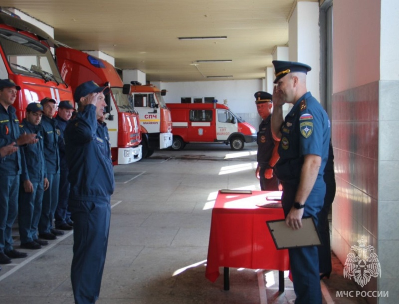 36 лет на страже безопасности: специализированная пожарная часть Майкопа отмечает день образования