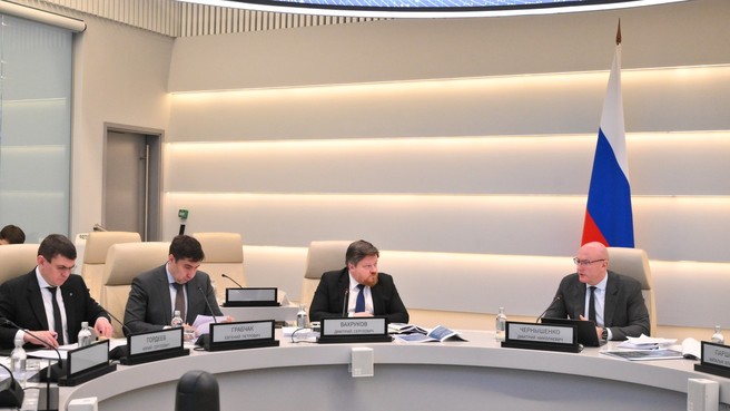 Дмитрий Чернышенко провёл совещание по реализации проекта «Пять морей и озеро Байкал»