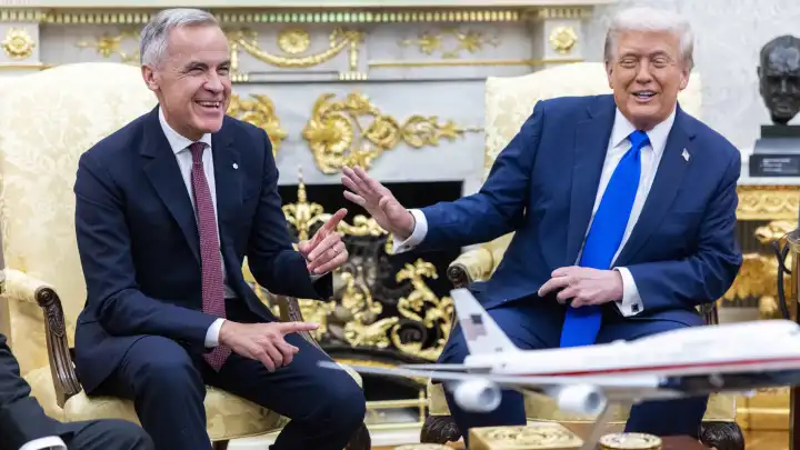 Трамп признался в любви Путину на встрече с канадским премьером