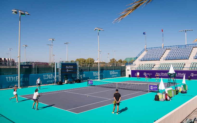 Абу Даби теннис. Абу Даби теннис 2023. Mubadala Arena Abu Dhabi.