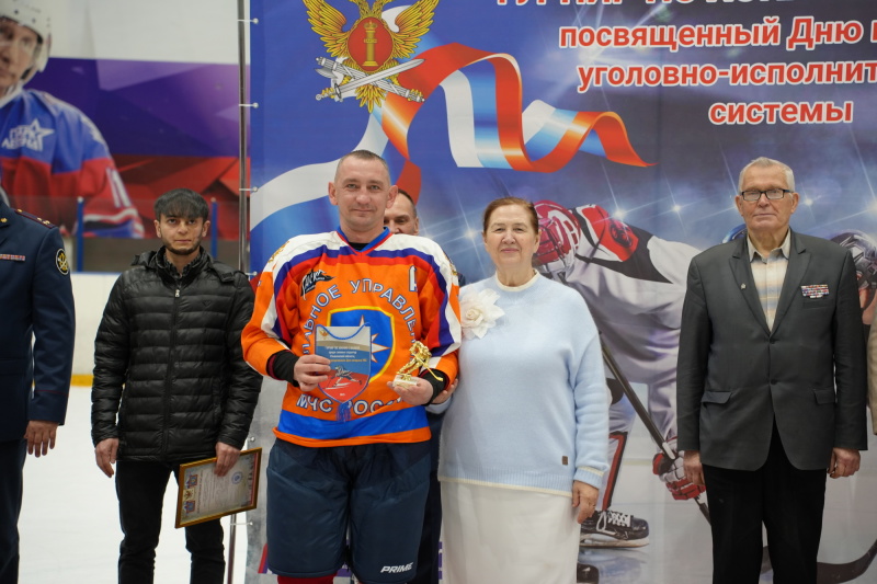 Среди силовых ведомств определены победители турнира по хоккею с шайбой на призы начальника УФСИН России по Ульяновской области