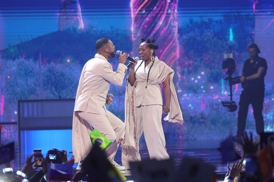 Denise & D-Lain (Мадагаскар) выступают на международном музыкальном конкурсе «Интервидение» 2025