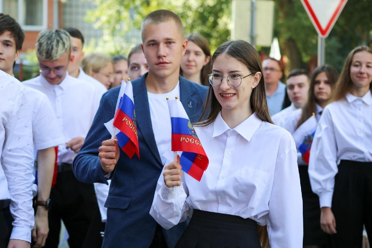 В городе прошел первый