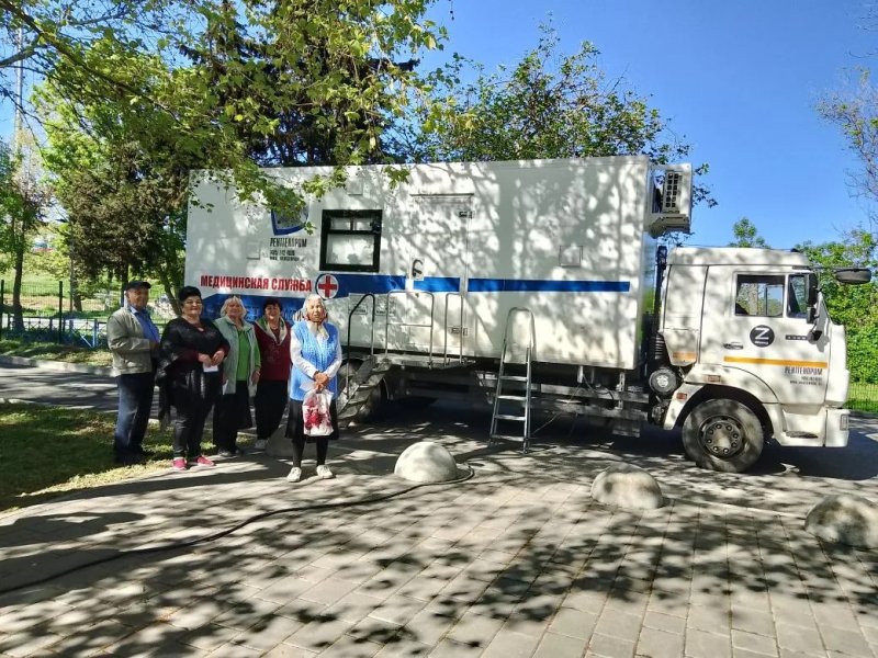 Почти 40 жителей села Вишневое получили консультации специалистов в рамках Дня здоровья