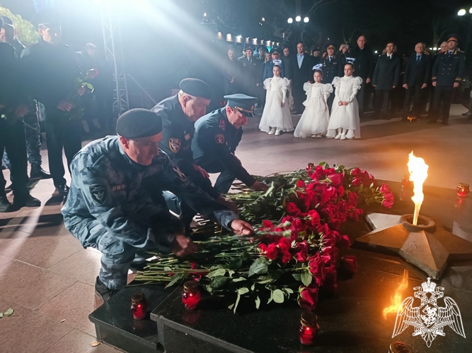 Руководитель дагестанского управления Росгвардии принял участие в памятном мероприятии