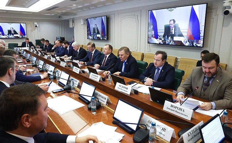 Заседание Комитета Совета Федерации по экономической политике