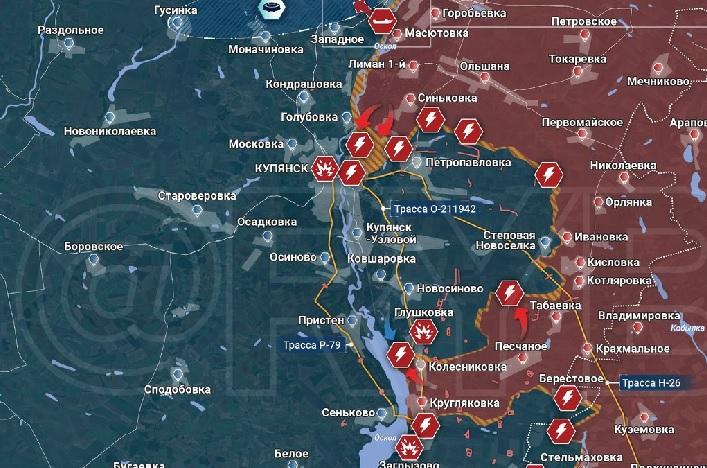 Пророссийское подполье сообщило об ударе ВС РФ по расположению ВСУ в Купянске