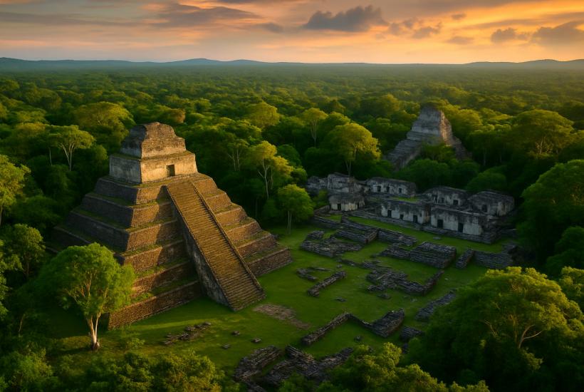 Затерянный мегаполис майя
