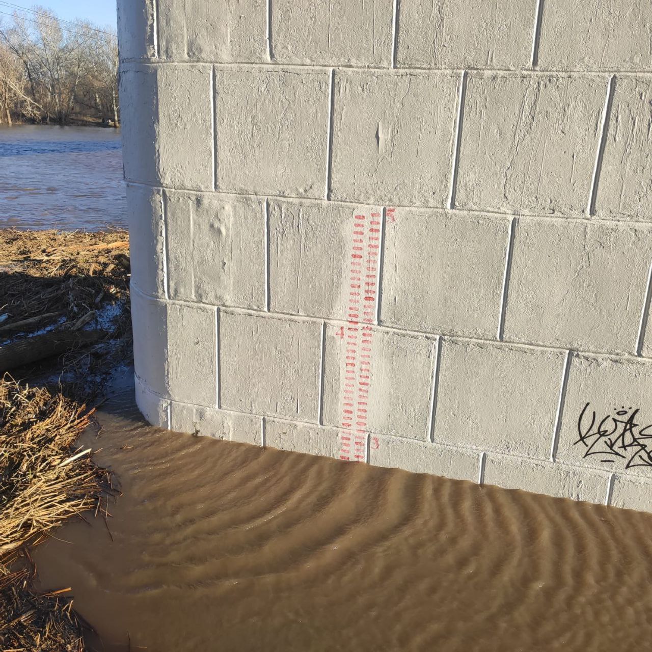 Какой уровень воды в урале в илеке