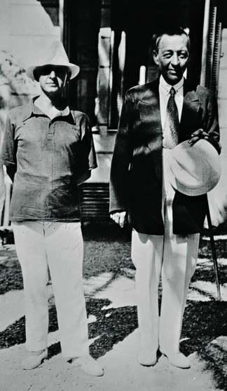 Иван Бунин с композитором Сергеем Рахманиновым