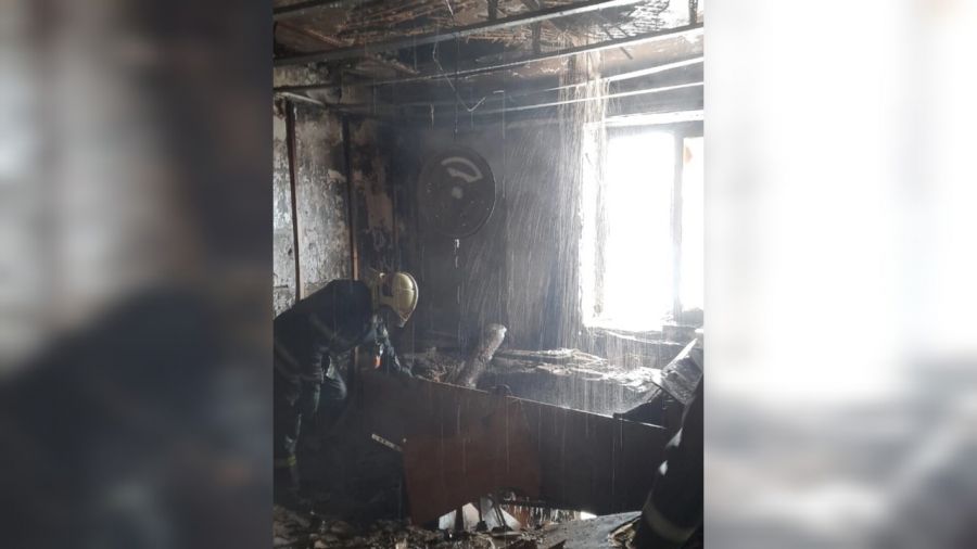 В Гаврилов-Яме из-за пожара мать с сыном лишились жилья и всего имущества