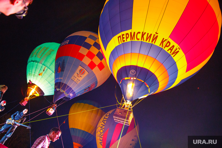 Закрытие Небесной ярмарки 2018. Кунгур , воздушные шары, пермский край