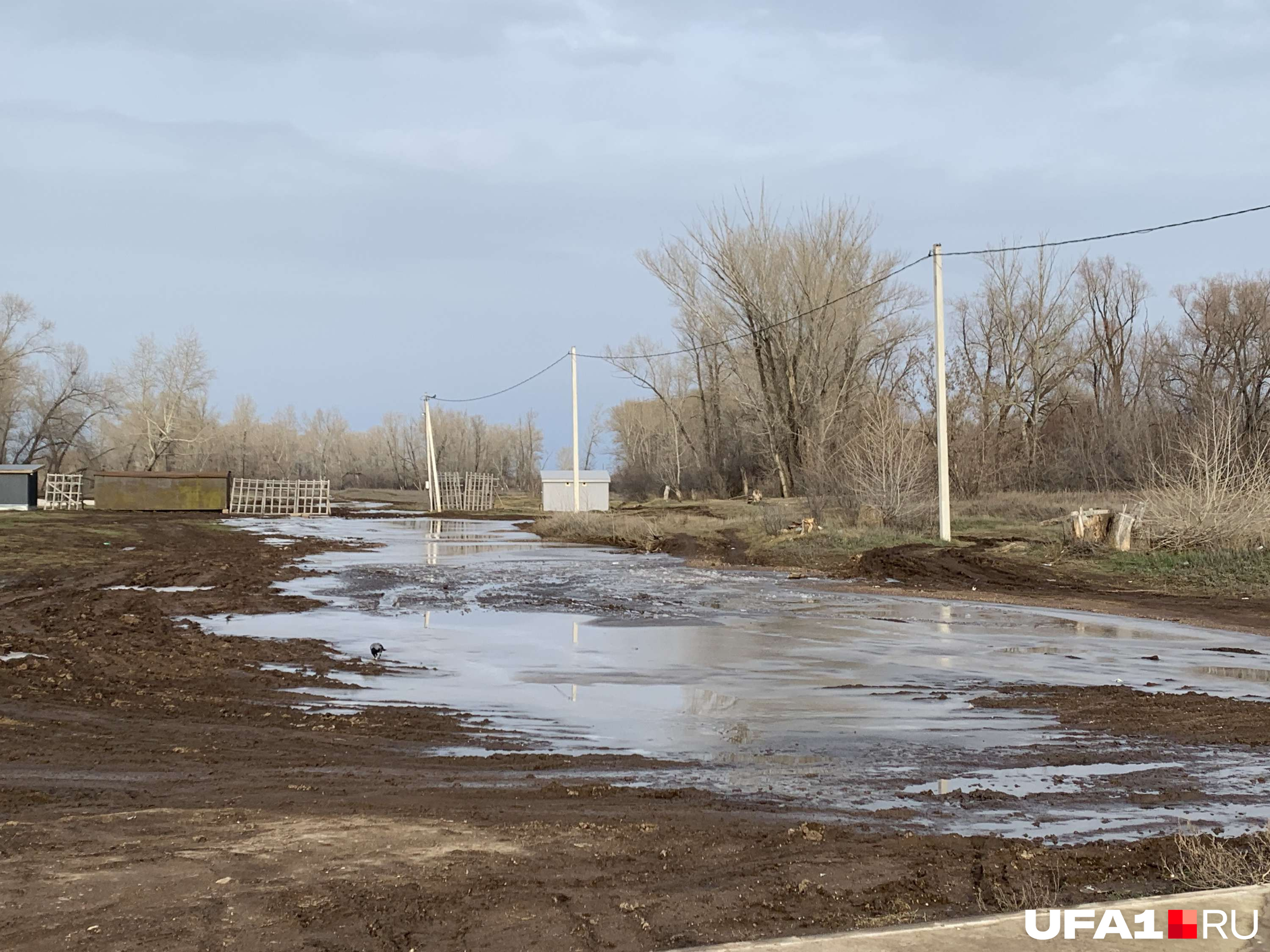 Эта часть не благоустраивалась, ее оставили без внимания