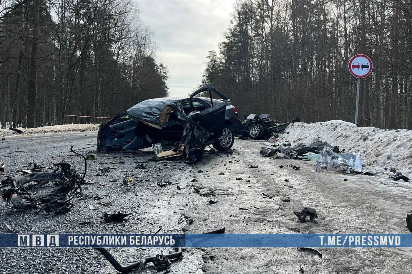 Две женщины и ребенок погибли в аварии с грузовиком под Речицей