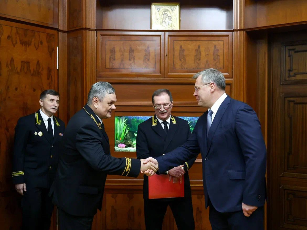 В Астрахани состоялась первая встреча Игоря Бабушкина с новым председателем областного суда 