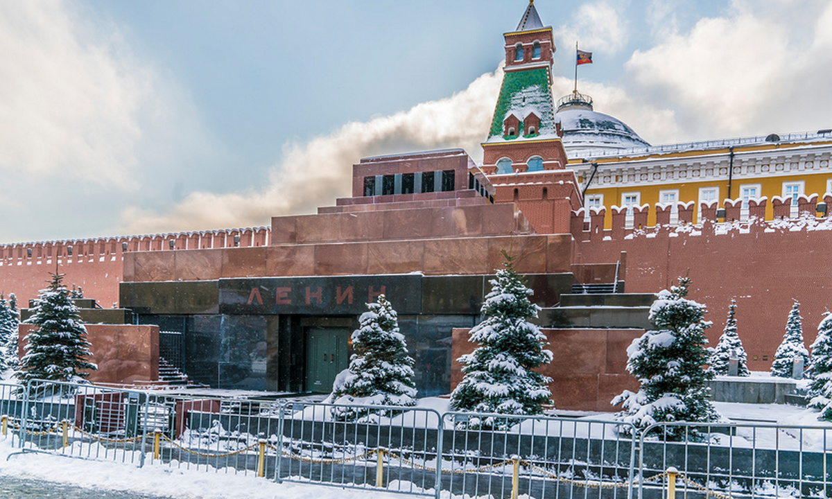 Мавзолей ленина на красной площади