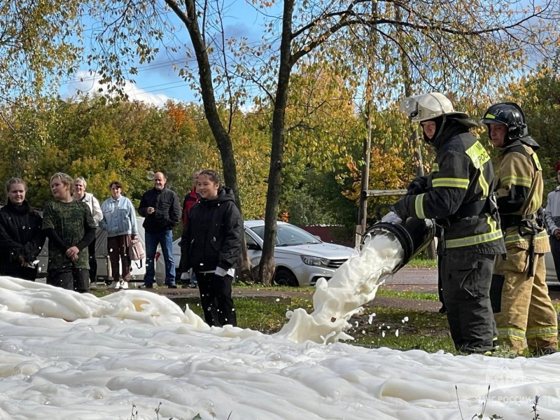 В Унинском районе прошла пожарная эстафета для школьников