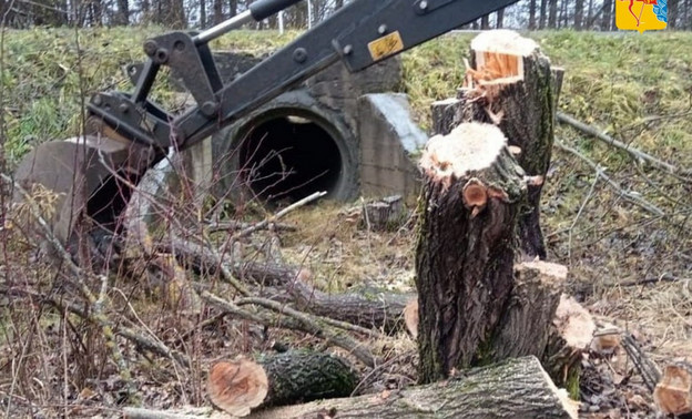 В Кировской области готовят водопропускные трубы к зиме