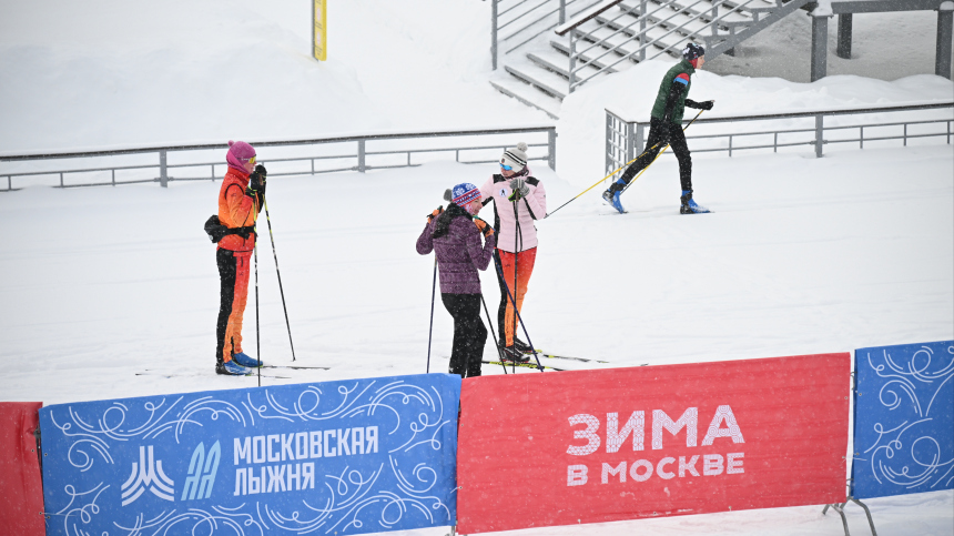 Площадки для зимнего отдыха в Москве