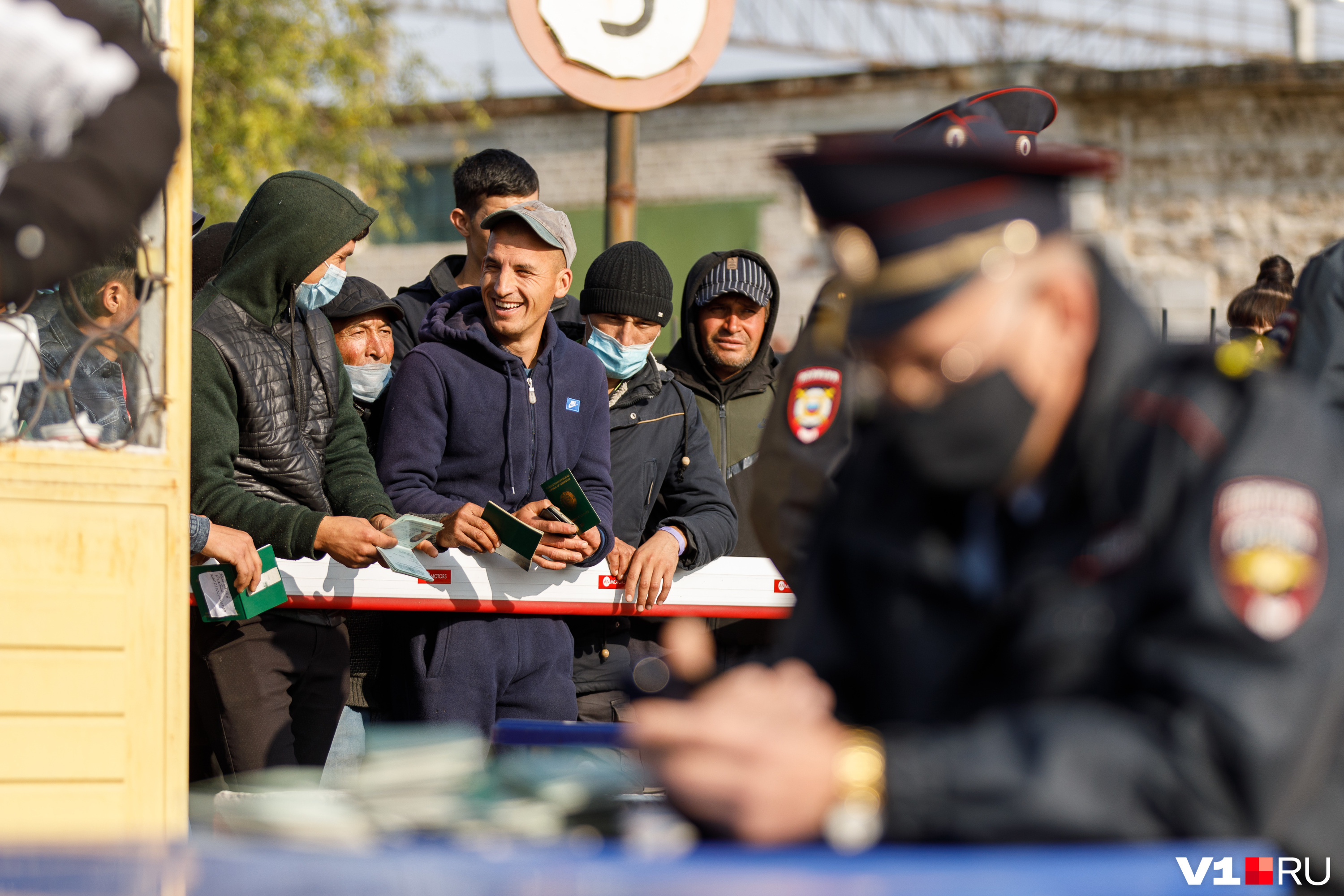 Депортация мигрантов в пулково