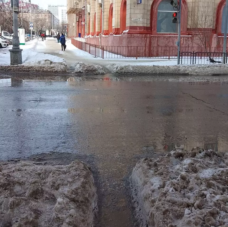 Так сейчас выглядят пешеходные переходы в центре Волгограда