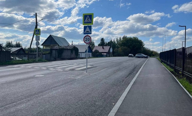 В Чистых прудах появился новый пешеходный переход