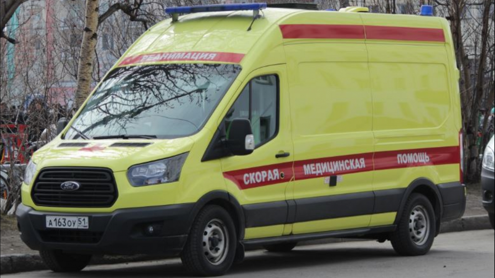 Парад машин скорой помощи