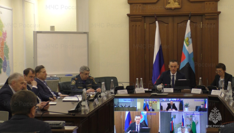 Вопросы обеспечения безопасности белгородцев рассмотрели на заседании КЧС и ОПБ