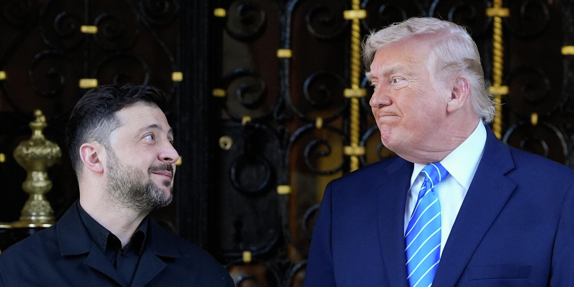 Встреча Владимира Зеленского и президента США Дональда Трампа в Мар-а-Лаго - ИноСМИ, 1920, 29.12.2025