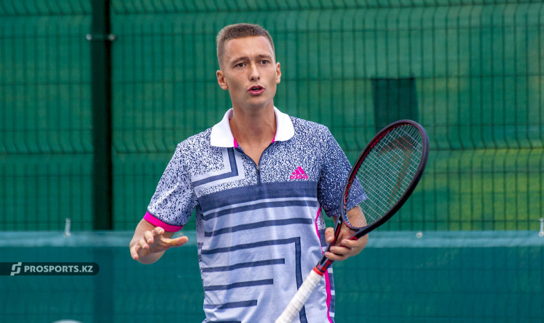 Казахстанский теннисист пробился в финал квалификации турнира в Оттиньи-Лувен-ла-Нев